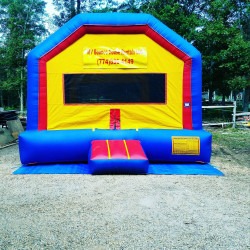 Primary Color Bounce House