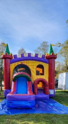 Castle Bounce house with slide