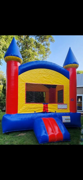 Primary Color Bounce House